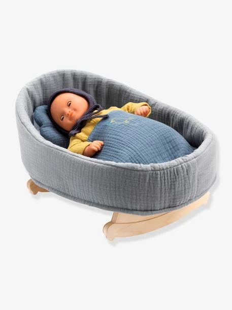 Berceau à Bascule Blue Dream - DJECO Bleu - Djeco 4 Berceau à Bascule Blue Dream - DJECO Bleu - Djeco – Image 2