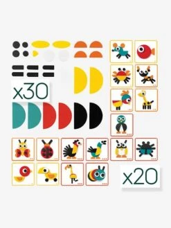 Blocs De Construction Ze Geoanimo DJECO Vert - Djeco -Magasin De Produits Tendance Pour Bébés blocs de construction ze geoanimo djeco 2