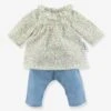Blouse Et Pantalon - COROLLE Bleu Jean - Corolle -Magasin De Produits Tendance Pour Bébés blouse et pantalon corolle