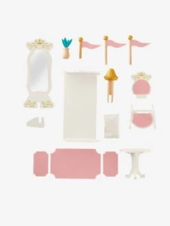 Château De Princesse Pour Poupées Mannequins En Bois FSC® Blanc - Vertbaudet -Magasin De Produits Tendance Pour Bébés chateau de princesse pour poupees mannequins en bois fsc 4
