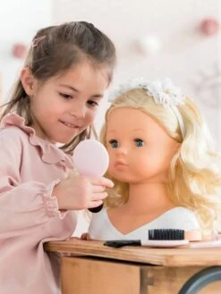 Coffret Coiffure COROLLE Rose - Corolle 13 Coffret Coiffure COROLLE Rose - Corolle -Magasin De Produits Tendance Pour Bébés coffret coiffure corolle 5