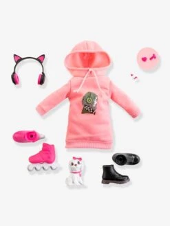 Coffret Poupée Mannequin Melody Music & Mode - COROLLE Rose - Corolle -Magasin De Produits Tendance Pour Bébés coffret poupee mannequin melody music mode corolle 2