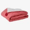 Couvre-lit EDEN INDIA Rose / Multicolore - Vertbaudet