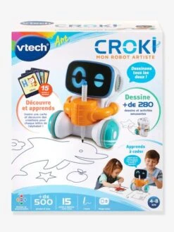 Croki Mon Robot Artiste - VTECH Multicolore - Toutes Les Marques -Magasin De Produits Tendance Pour Bébés croki mon robot artiste vtech 2