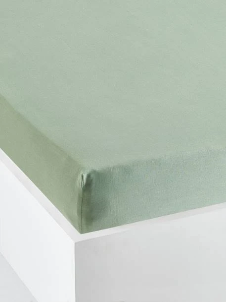 Drap Housse Bébé AMAZONIE Tilleul Foncé - Vertbaudet 3 Drap Housse Bébé AMAZONIE Tilleul Foncé - Vertbaudet