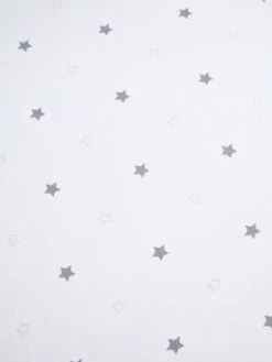 Drap-housse Bébé PLUIE D'ETOILES Blanc / étoiles - Vertbaudet -Magasin De Produits Tendance Pour Bébés drap housse bebe pluie detoiles 3