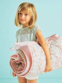 Edredon Matelassé Enfant Vert D'eau - Vertbaudet -Magasin De Produits Tendance Pour Bébés edredon matelasse enfant 3