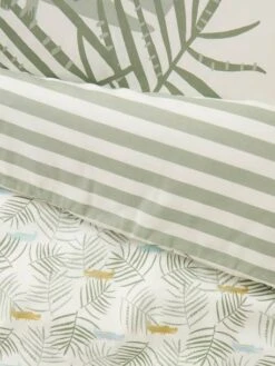 Housse De Couette Bébé TREK Oeko-Tex® Blanc Imprimé - Vertbaudet -Magasin De Produits Tendance Pour Bébés housse de couette bebe trek oeko tex 3