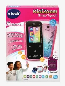 Kidizoom Snap Touch - VTECH Rose - Toutes Les Marques -Magasin De Produits Tendance Pour Bébés kidizoom snap touch vtech 5