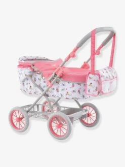 Landeau COROLLE Pour Poupon 36/42/52 Cm Rose Fleuri - Corolle -Magasin De Produits Tendance Pour Bébés landeau corolle pour poupon 364252 cm 3