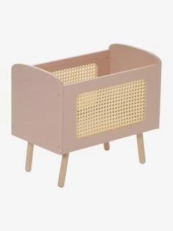 Lit Poupon En Bois FSC® Et Cannage POÉSIE Multicolore - Vertbaudet -Magasin De Produits Tendance Pour Bébés lit poupon en bois fsc et cannage poesie 4
