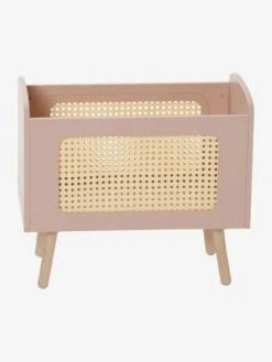 Lit Poupon En Bois FSC® Et Cannage POÉSIE Multicolore - Vertbaudet -Magasin De Produits Tendance Pour Bébés lit poupon en bois fsc et cannage poesie 5