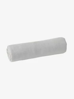Lot De 2 Draps-housses Bébé En Jersey Extensible Gris + Blanc - Vertbaudet -Magasin De Produits Tendance Pour Bébés lot de 2 draps housses bebe en jersey extensible 3