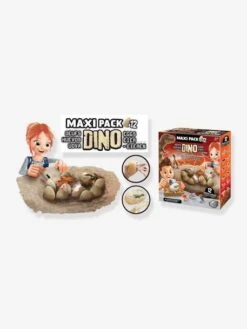 Maxi Pack 12 Oeufs Dinosaures - BUKI Orange - Buki -Magasin De Produits Tendance Pour Bébés maxi pack 12 oeufs dinosaures buki 4