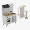 Mobilier De Cuisine Pour Poupée Mannequin En Bois FSC® Blanc - Vertbaudet