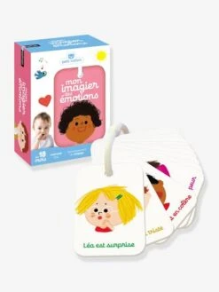 Mon Imagier Des émotions - NATHAN Rose - Nathan -Magasin De Produits Tendance Pour Bébés mon imagier des emotions nathan 3