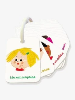 Mon Imagier Des émotions - NATHAN Rose - Nathan -Magasin De Produits Tendance Pour Bébés mon imagier des emotions nathan 4