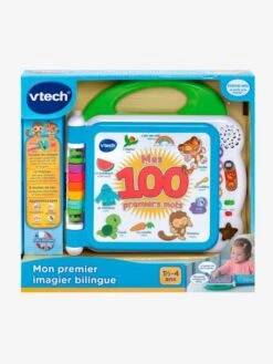 Mon Premier Imagier Bilingue VTECH Blanc - Toutes Les Marques -Magasin De Produits Tendance Pour Bébés mon premier imagier bilingue vtech 2