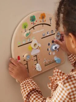 Planche De La Météo Et Du Temps En Bois FSC® Multicolore - Vertbaudet -Magasin De Produits Tendance Pour Bébés planche de la meteo et du temps en bois fsc 4