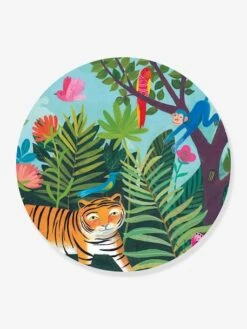 Puzzle 24 Pièces La Balade Du Tigre DJECO Orange - Djeco -Magasin De Produits Tendance Pour Bébés puzzle 24 pieces la balade du tigre djeco 2