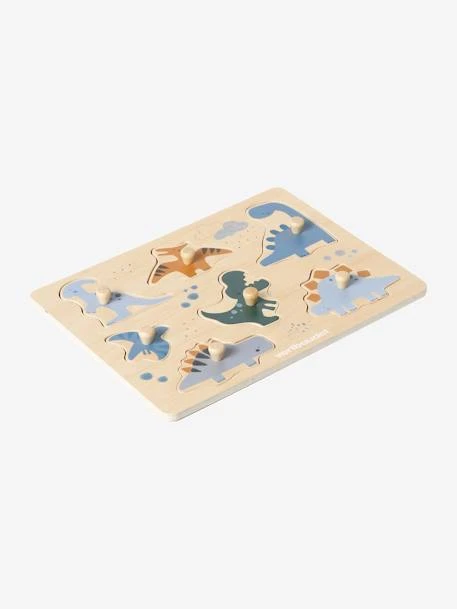 Puzzle Bouton Dinosaures En Bois FSC® Multicolore - Vertbaudet 4 Puzzle Bouton Dinosaures En Bois FSC® Multicolore - Vertbaudet – Image 2