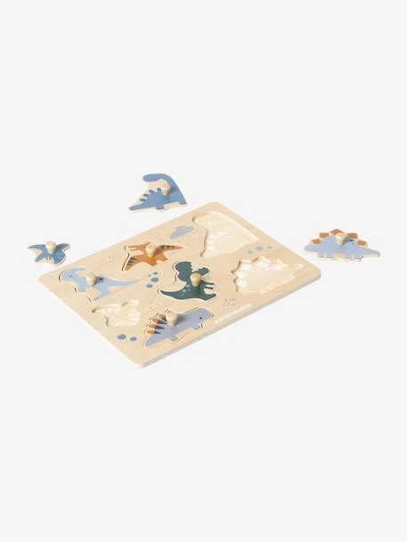 Puzzle Bouton Dinosaures En Bois FSC® Multicolore - Vertbaudet 3 Puzzle Bouton Dinosaures En Bois FSC® Multicolore - Vertbaudet