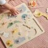 Puzzle Boutons Jungle En Bois FSC® Multicolore - Vertbaudet -Magasin De Produits Tendance Pour Bébés puzzle boutons jungle en bois fsc