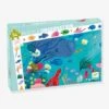 Puzzle D'observation Aquatique DJECO Bleu - Djeco -Magasin De Produits Tendance Pour Bébés puzzle dobservation aquatique djeco
