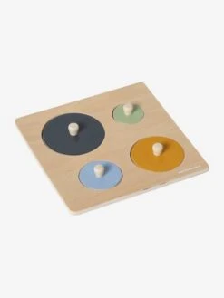 Puzzle Formes Rondes Animaux En Bois FSC® Multicolore - Vertbaudet -Magasin De Produits Tendance Pour Bébés puzzle formes rondes animaux en bois fsc 1