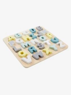 Puzzle Lettres à Encastrer En Bois FSC® Multicolore - Vertbaudet -Magasin De Produits Tendance Pour Bébés puzzle lettres a encastrer en bois fsc 2