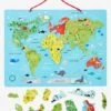 Puzzle Monde Magnétique En Bois FSC® Multicolore - Vertbaudet -Magasin De Produits Tendance Pour Bébés puzzle monde magnetique en bois fsc