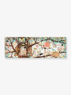 Puzzle Tree House - 200 Pièces - DJECO Multicolore - Djeco -Magasin De Produits Tendance Pour Bébés puzzle tree house 200 pieces djeco 1
