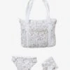 Sac à Langer Poupon En Gaze De Coton Flora Multicolore - Vertbaudet -Magasin De Produits Tendance Pour Bébés sac a langer poupon en gaze de coton flora