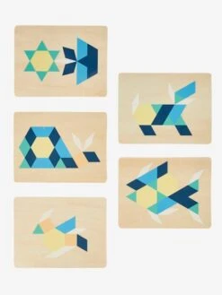 Tangram En Bois FSC® Multicolore - Vertbaudet -Magasin De Produits Tendance Pour Bébés tangram en bois fsc 3