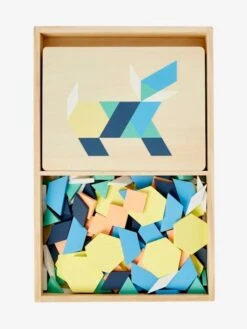 Tangram En Bois FSC® Multicolore - Vertbaudet -Magasin De Produits Tendance Pour Bébés tangram en bois fsc 4