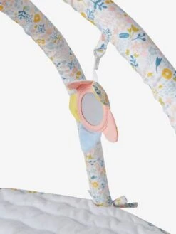Tapis D'éveil Pour Poupon En Gaze De Coton Rose - Vertbaudet -Magasin De Produits Tendance Pour Bébés tapis deveil pour poupon en gaze de coton 2