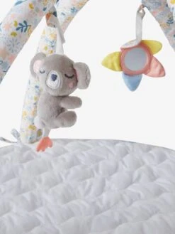 Tapis D'éveil Pour Poupon En Gaze De Coton Rose - Vertbaudet -Magasin De Produits Tendance Pour Bébés tapis deveil pour poupon en gaze de coton 3