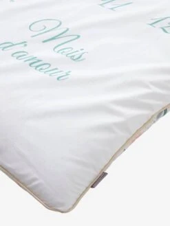 Tapis Photo Bébé EAU DE ROSE écru / Rose - Vertbaudet -Magasin De Produits Tendance Pour Bébés tapis photo bebe eau de rose 3