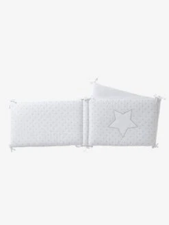 Tour De Lit PLUIE D'ETOILES Blanc - Vertbaudet -Magasin De Produits Tendance Pour Bébés tour de lit pluie detoiles 2