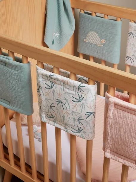 Tour De Lit / Tour De Parc Pare-chocs SOUS L'OCÉAN Rose - Vertbaudet 5 Tour De Lit / Tour De Parc Pare-chocs SOUS L'OCÉAN Rose - Vertbaudet – Image 3