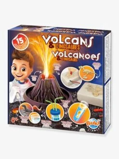 Volcans Et Dinosaures BUKI Rouge - Buki